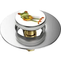 Sanilo Pop Up Waschbeckenstöpsel Froggy