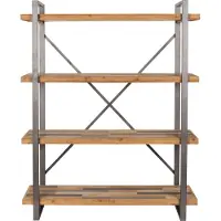 Zilt Hängeschrank Joy 120 x 149 cm Holz/Stahl klar/verchromt