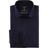 Olymp Luxor Jersey Stretch Hemd 24/Seven Dunkelblau - 47