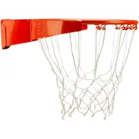 Avento Basketballkorb mit Slam Rim Pro Feder, 46 cm Ringdurchmesser zur Wandmontage