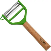 Opinel T-Duo Peeler 002432 Green Wood Sparschäler