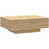 vidaXL Couchtisch Sonoma-Eiche 90x60x31 cm Holzwerkstoff