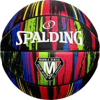 Spalding Marmor Regenbogen Basketball Größe 7