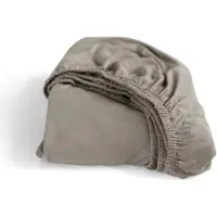 Cinderella Spannbettlaken Taupe 35 cm (Jersey)-160 x 200/210 cm