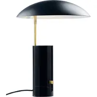 Nordlux dftp MADEMOISELLES Tischlampe Marmor Weiß GU10 mit Kabelschalter 32x32x41,7cm