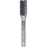 Ks Tools HM Zylinder-Frässtift Form A mit Stirnverzahnung, 10 mm