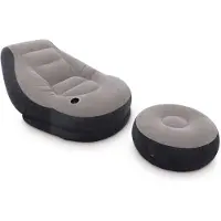 Intex Aufblasbarer Sessel mit Puff Ultra Lounge Relax 68564N