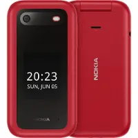 Nokia 2660, Klapphandy, Dual-SIM, 7,11 cm (2.8"), 0,3 MP, 1450 mAh, Rot