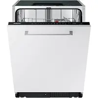 Samsung DW60A6080BB, Voll integriert, Standardgröße (60 cm), Korb, Edelstahl, 13 Maßgedecke, B