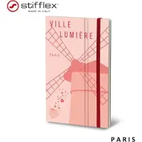 Stifflex -Notizbuch, 13x21cm, 192 Seiten, Paris