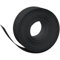 vidaXL Rasenkante Schwarz 10 m 20 cm Polyethylen
