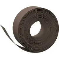 vidaXL Rasenkante Braun 10 m 20 cm Polyethylen
