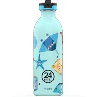 24Bottles 24 Bottles - Kids Collection - Urban Flasche 500 ml w. Sports Lid - Sea Friends