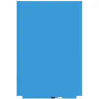 Rocada Whiteboard Skincolor, lackiert, 750 x 1150 mm, Wandmontage, blau