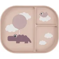 Done by Deer - Foodie Menüteller Happy clouds - Rosa - 22 x 18 x H 2 cm