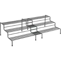 Metaltex Gewürzregal X-Tend, Lava, 3-Etagen, Gewürzschrank für allerlei verschiedener Gewürze für die Küche, Maße (L x B x H): 28 x 23 x 13 cm