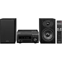 Denon D-M41, Home-Audio-Minisystem, Schwarz, 60 W, 2-Wege, 12 cm, 2,5 cm