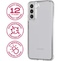 Tech21 Evo Clear, Cover, Samsung, Galaxy S22+, 16,8 cm (6.6"), Transparent