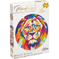 PADU Puzzle Runder Löwe 1000 Teile