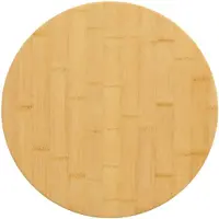 vidaXL Tischplatte Ø30x2,5 cm Bambus