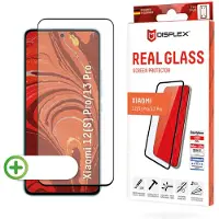 Displex Bildschirmschutzfolie Real Glass Full Cover für das Xiaomi 13 Pro / 12 Pro
