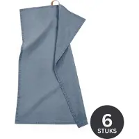 Tiseco Küchenhandtuch Home Studio Myrna Blue (3er-Set) - 50 x 70 cm
