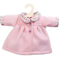 Heless Puppenbekleidung Wintermantel rosa 35-45 cm