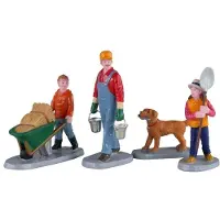 Lemax Morning chores set of 4 Weihnachtsfigur (mix)