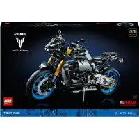 LEGO 42159 Technic Yamaha MT-10 SP Motorrad-Modellbausatz für Erwachsene, authentisches Fahrzeug-Modell mit 4-Zylinder-Motor, funktionsfähiger Lenkung und AR-App, Geschenk für Männer und Frauen