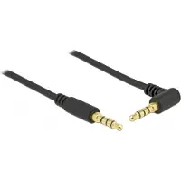 DeLOCK 85607, 3.5mm, Männlich, 3.5mm, Männlich, 0,5 m, Schwarz