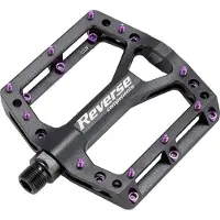 Reverse Components Ein Paar flache Pedale Black one