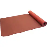 Senz Sports Yogamatte - TPE-Matte - Rot