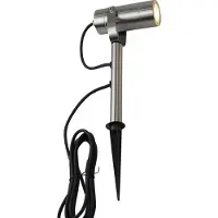 LumenXL Edelstahl-Gartenspot Emilio, 31 cm
