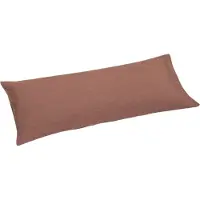 Yumeko Kissenbezug Gewaschenes Leinen 40x80 Rosa - Eco, Bio & Fairtrade