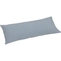 Yumeko Kissenbezug Gewaschenes Leinen 40x80 Blau - Eco, Bio & Fairtrade