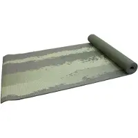 Senz Sports Yogamatte - Premium - Grün mit Aufdruck