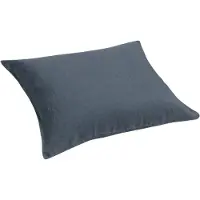 Yumeko Kissenbezug Gewaschenes Leinen 50x60 Blau - Eco, Bio & Fairtrade