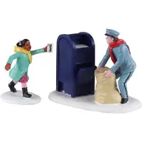 Lemax - Just in Time 02944 Weihnachtsdorf Winterdorf Figur