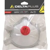 Delta Plus Set aus 2 FFP3-Masken mit Ventil M2FP3V –