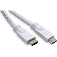 GOOD CONNECTIONS High Speed HDMI Kabel 7,5m mit Ethernet gold Stecker weiß