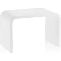 DECOR WALTHER Badezimmerbank Footstool Stone White Matt