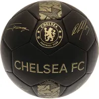Chelsea fc Phantom Signature Ball Schwarz Gold Größe 5