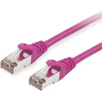 Equip Cat.6 S/FTP Patchkabel, 10m, Violett, 10 m, Cat6, S/FTP (S-STP), RJ-45, RJ-45, Violett