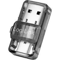 Logilink BT0054, USB, Grau, Transparent, 10 m, USB, 21 mm, 34,5 mm