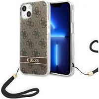 GUESS Guohcp14mh4stw Iphone 14 Plus15 Plus 6.7 4g Print Strap Handyhülle