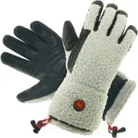 Glovii Beheizte Handschuhe im Lammfell-Stil, GS3 | Größe: S