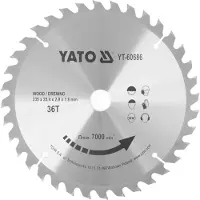 YATO Kreissägeblatt Ø235 mm - 36T - Innendurchmesser 25,4 mm