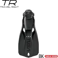 Tusa TR Travel Right Flosse XL schwarz