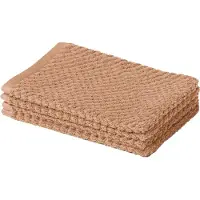 Yumeko Waschlappen Baumwolle 15x22 Beige - Eco, Bio & Fairtrade