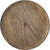 Mica Decorations Duko Teller - Ø30 cm - 100% FSC Mango Holz - Braun
